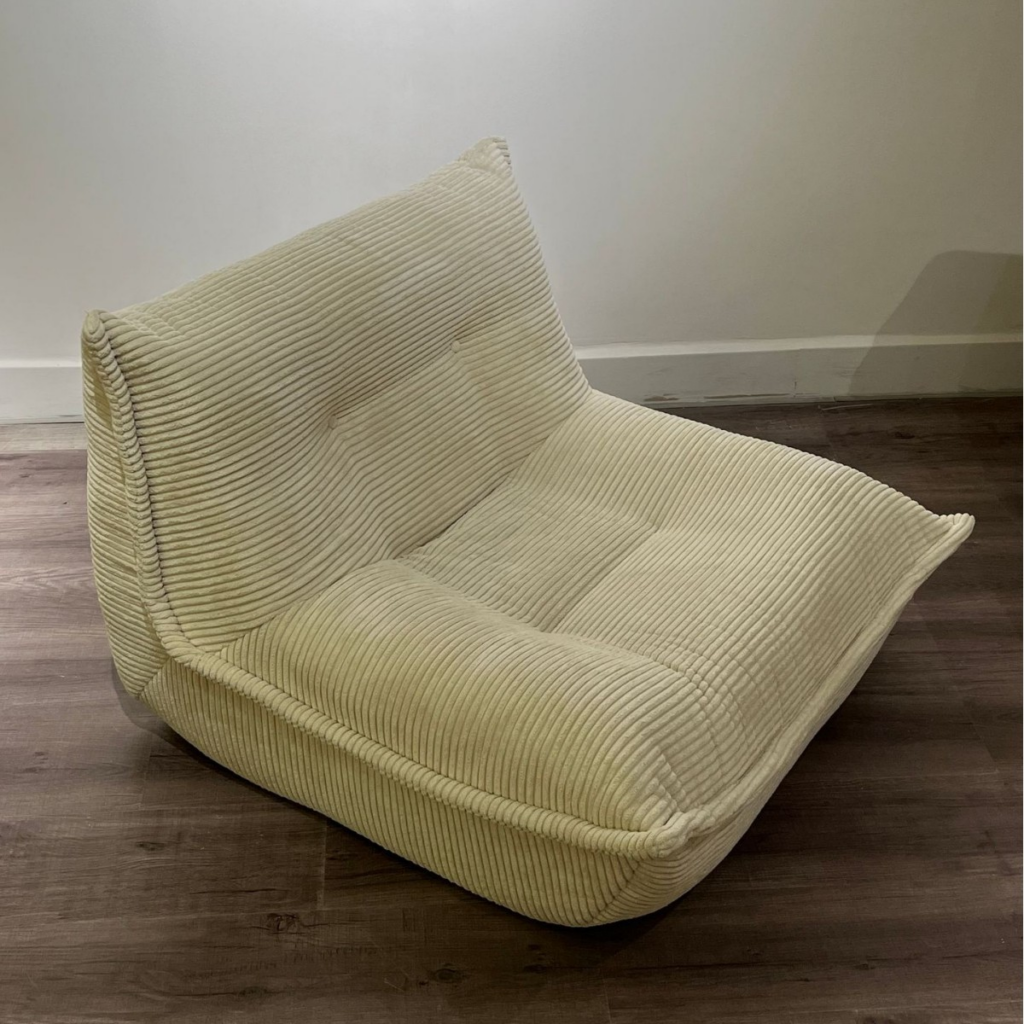 Compressed Floor Single Sofa Chair Customizable - Living room furniture - QONKA HOME