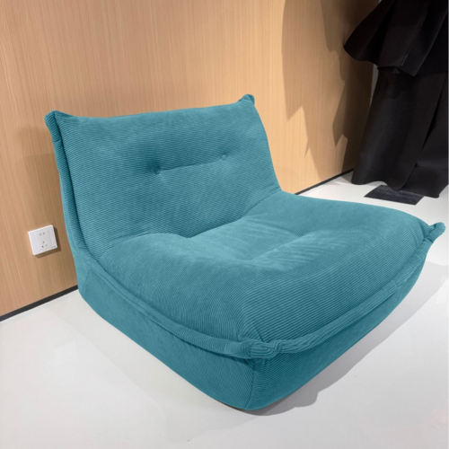 Compressed Floor Single Sofa Chair Customizable - Living room furniture - QONKA HOME
