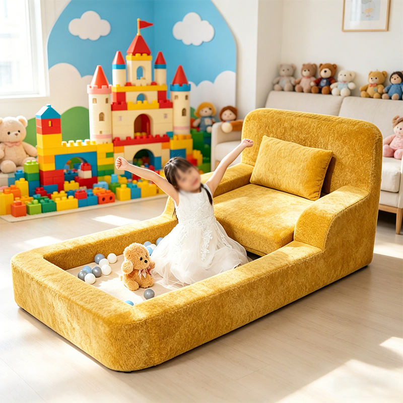 Compressed Foldable Multifunctional Kids Bed - Living room furniture - QONKA HOME