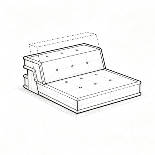 Foldable, Multi-functional, All-Sponge Vacuum-Compressed Sofa - Living room furniture - QONKA HOME