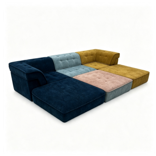 Foldable, Multi-functional, All-Sponge Vacuum-Compressed Sofa - Living room furniture - QONKA HOME