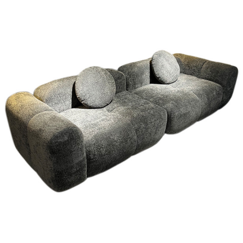 Vacuum-compressed sofa, straight-line sofa for small flats - Living room furniture - QONKA HOME