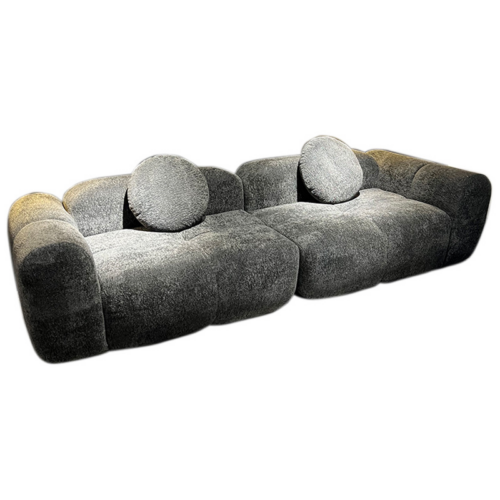 Vacuum-compressed sofa, straight-line sofa for small flats - Living room furniture - QONKA HOME