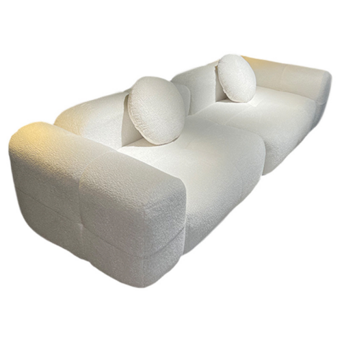 Vacuum-compressed sofa, straight-line sofa for small flats - Living room furniture - QONKA HOME