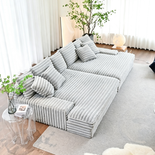 Compressed sofa