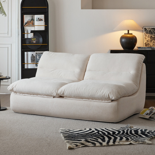Removable and washable, vacuum-compressed recliner sofa - Living room furniture - QONKA HOME