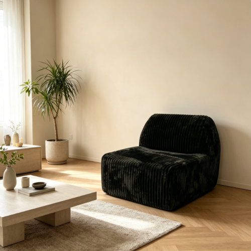Vacuum-compressed leisure recliner, suitable for the living room and bedroom - Living room furniture - QONKA HOME
