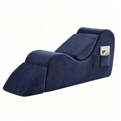 Compact sofa and yoga set with reclining chair, foldable - Living room furniture - QONKA HOME