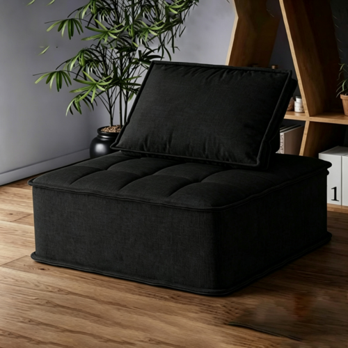 Compact vacuum-compressed fabric sofa - Living room furniture - QONKA HOME