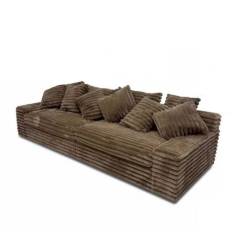 Vacuum-Compressed Tatami Cloud Sofa - Living room furniture - QONKA HOME