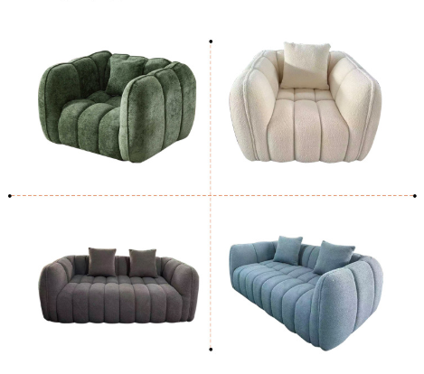 Pumpkin compression sofa - Living room furniture - QONKA HOME
