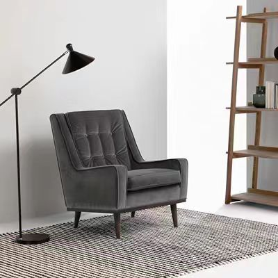 Vintage-style single armchair for the living room or bedroom - Living room furniture - QONKA HOME