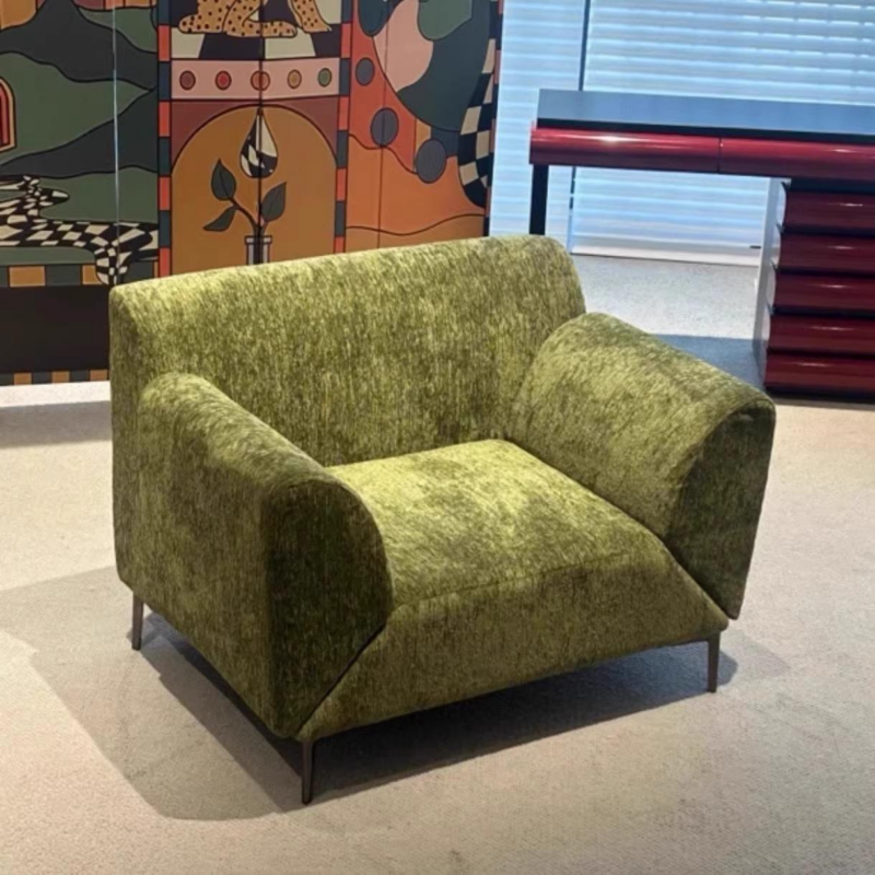 Swivel-Arm Single-Seater Sofa Chair - Living room furniture - QONKA HOME
