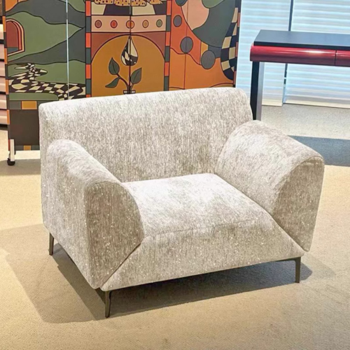 Swivel-Arm Single-Seater Sofa Chair - Living room furniture - QONKA HOME