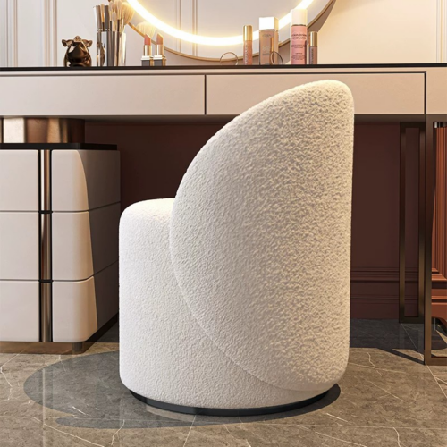 Vanity Chair For Dressing Table Custom Color - Living room furniture - QONKA HOME