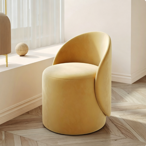 Vanity Chair For Dressing Table Custom Color - Living room furniture - QONKA HOME