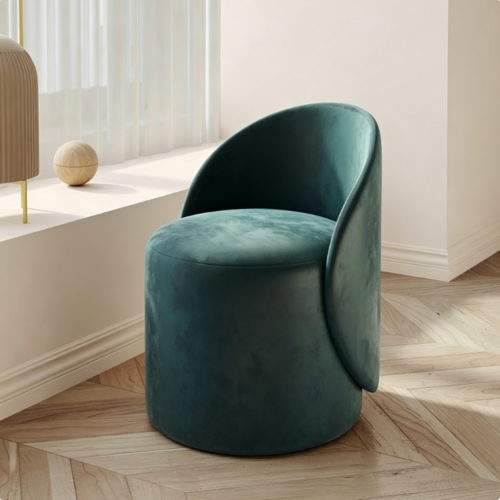 Vanity Chair For Dressing Table Custom Color - Living room furniture - QONKA HOME