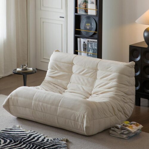 Van Gogh Starry Night Bean Bag Chair – Artistic Lazy Floor Sofa - Sofa - QONKA HOME