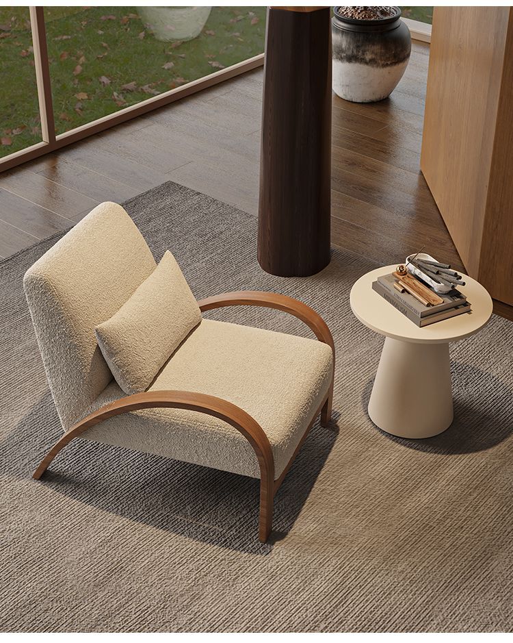 Nordic Single Sofa Chair, Designer Leisure Accent Chair - Living room furniture - QONKA HOME