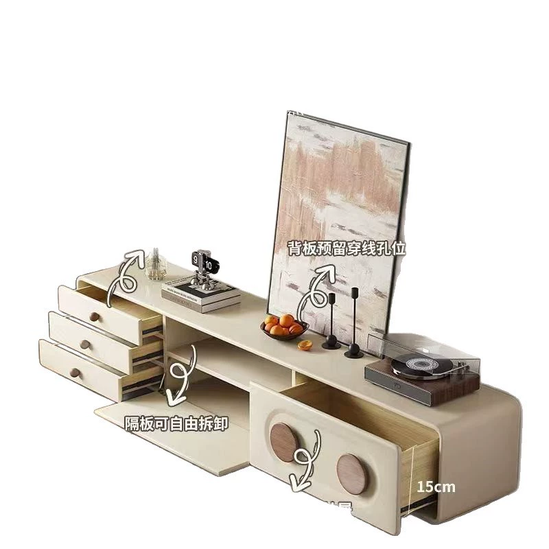 Cream Style TV Cabinet