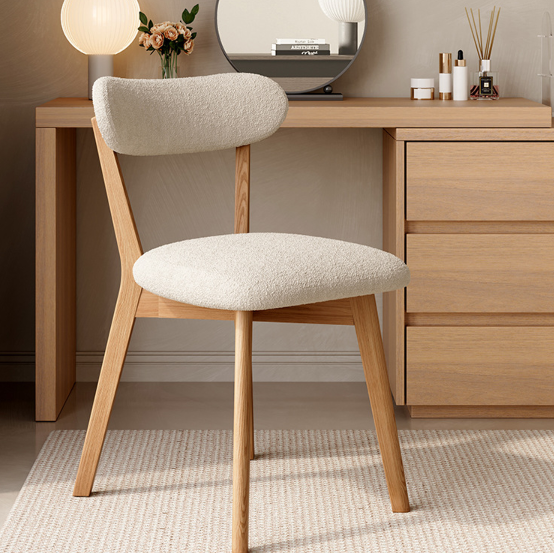 Cream-Style Dining Chairs