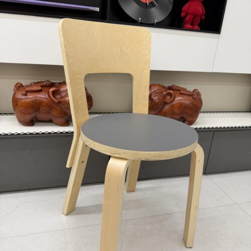Solid Wood Artek Designer Dining Chair Cream Style Vintage China Origin Home Furniture - Solid wood dining chair - QONKA HOME