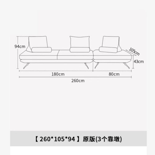 QONKA Italian Minimalist Barcelona Lounge Chair main product image 10