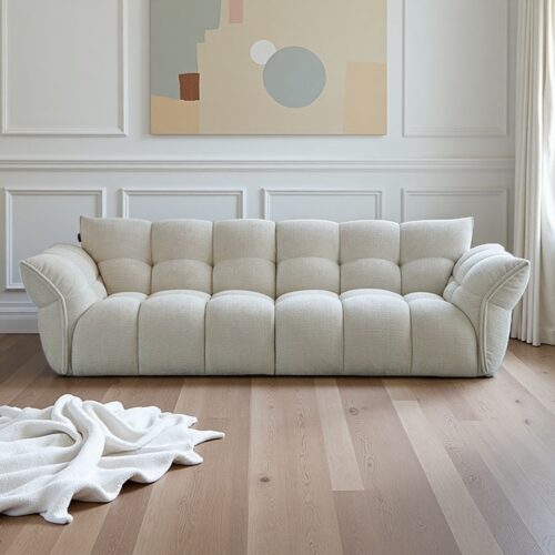 QONKA Mid-Century Bud Design Single Sofa main product image 2