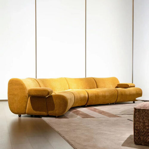 QONKA Trendy Vintage-Style Single Recliner main product image 2