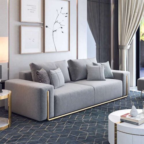Italian-style Affordable Luxury Sofas, Modern and Minimalist - Living room furniture - QONKA HOME