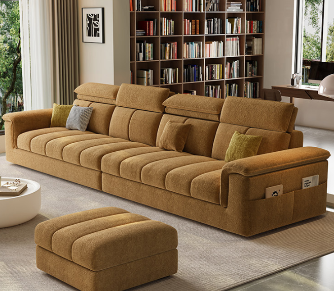 Summer and Winter Sofa, Modern Luxury-Style Chenille Fabric