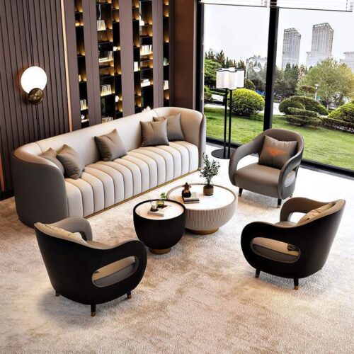 Affordable Luxury Office Sofa - Living room furniture - QONKA HOME