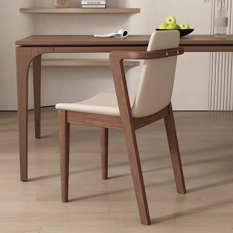 QONKA Rubber Wood Stool Hand‑Woven Rope Seat Solid Wood Square Side Stool Dining Bar Stool for Home Kitchen Living R main product image 3
