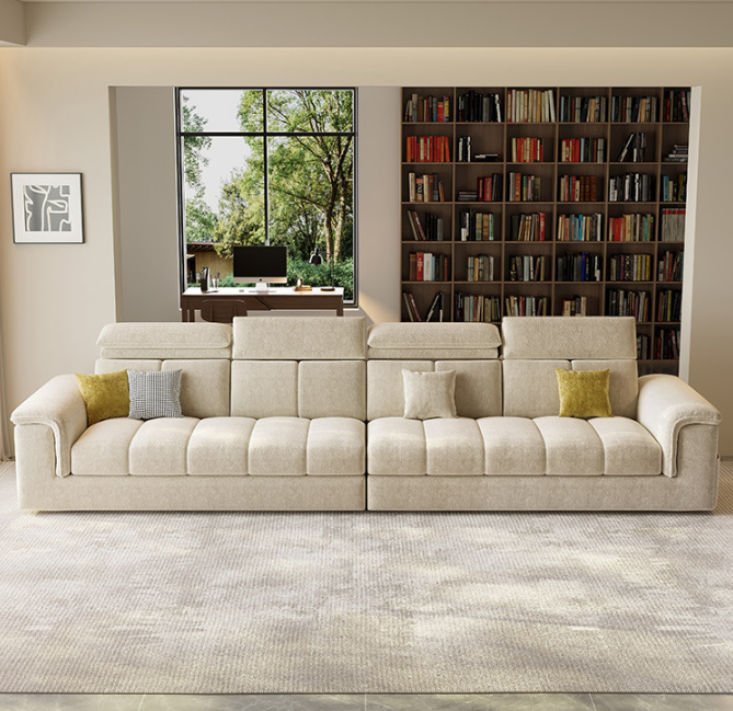 Summer and Winter Sofa, Modern Luxury-Style Chenille Fabric