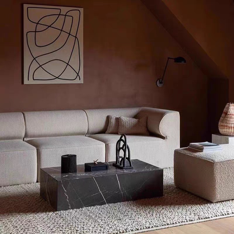 Italian Minimalist Fabric Sofas, Scandinavian Modular Sofas