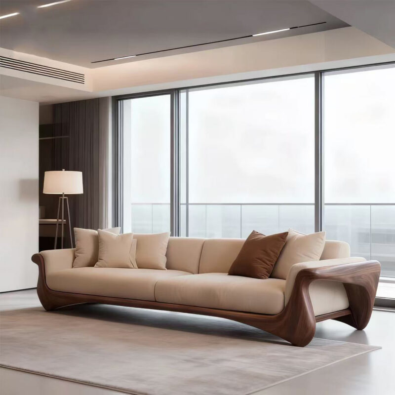 QONKA New Casual Sofa Bed: a Foldable main product image 4