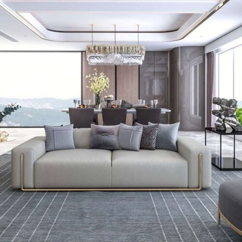 Italian-style Affordable Luxury Sofas, Modern and Minimalist - Living room furniture - QONKA HOME