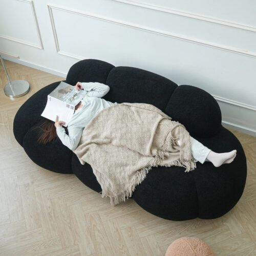 Italian Minimalist Cloud Sofa, Upholstered Sofa - Living room furniture - QONKA HOME