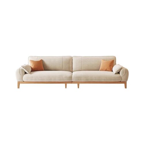 QONKA Nordic-style Solid Wood Sofa, Modern and Minimalist main product image 5