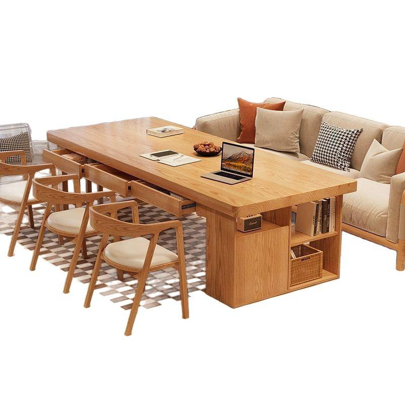 QONKA Luxury Marble Dining Table with Thickened Stainless Steel Base Modern Rectangular Dining Table for Home Dining main product image 5
