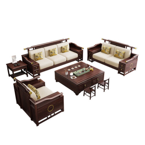 QONKA Vintage-style Japanese Sofa main product image 5