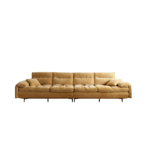 Modern Minimalist Sailboat Sofa, New Luxury Style, Extra-Wide Seat Depth with Adjustable Backrest - Living room furniture ...