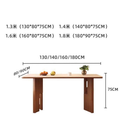Art Geometric Dining Table, Sintered Stone Tabletop with Ash Wood Frame for Home Dining Room - Dining table - QONKA HOME