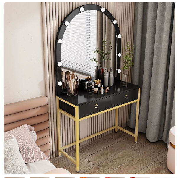 Upholstered Solid Wood Bed