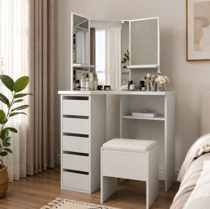 High Arch Frame Solid Wood Bed