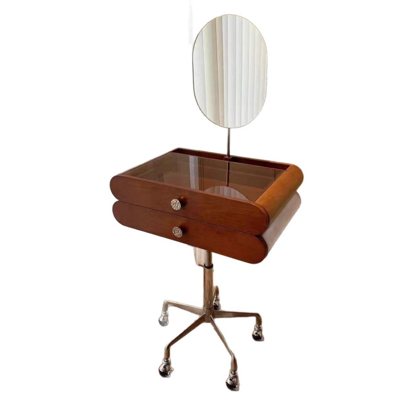 Height Adjustable Makeup Desk