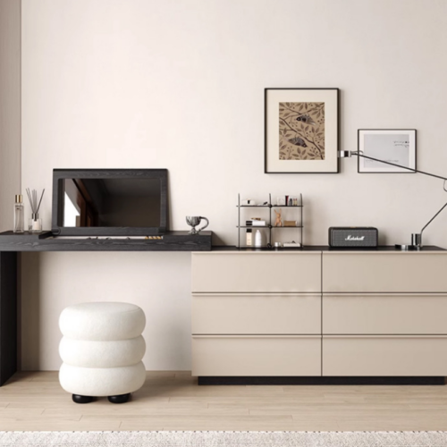 Combined Dressing Table with Chest of Drawers - Bedroom furniture - QONKA HOME