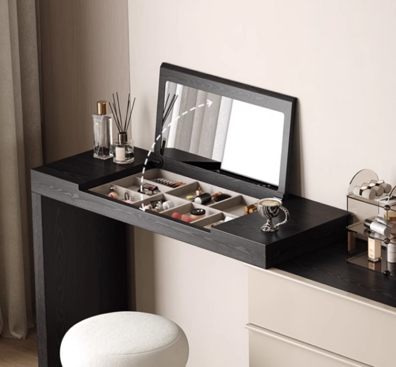 Combined Dressing Table with Chest of Drawers