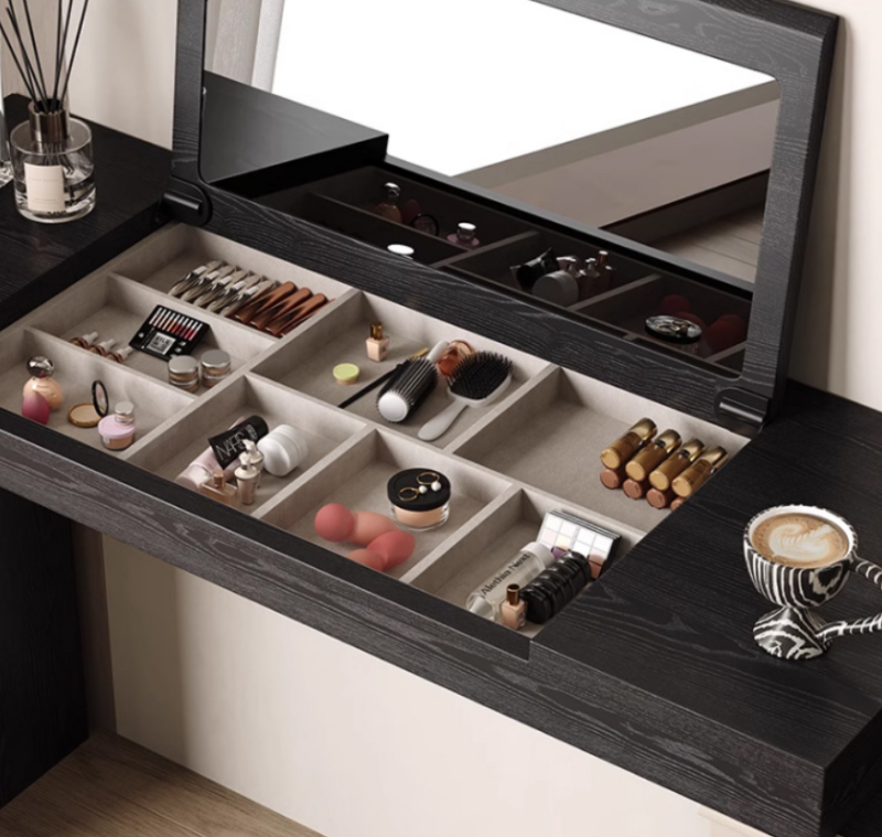 Combined Dressing Table with Chest of Drawers