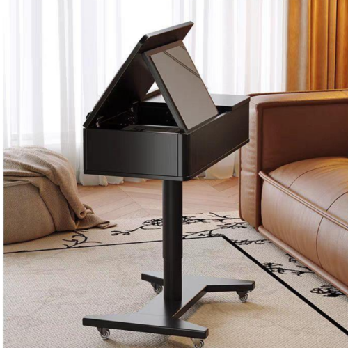 Mobile Adjustable Flip-top Vanity Table - Bedroom furniture - QONKA HOME